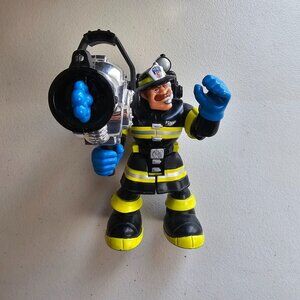Rescue Heroes Billy Blazes FDNY Firefighter 6” Action Figure Mattel 2001 78829